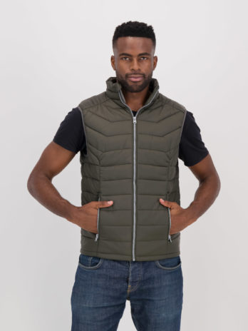 sleeveless puffer jacket mens