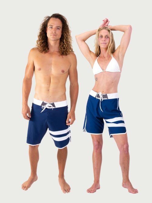 Navy retro boardies