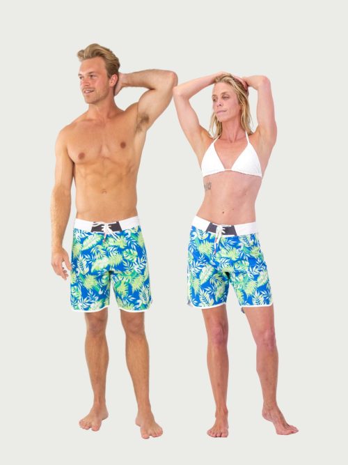 Toucan Blue & Lime Board shorts