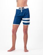 NEW Unisex Retro Boardshorts - Navy - Image 4
