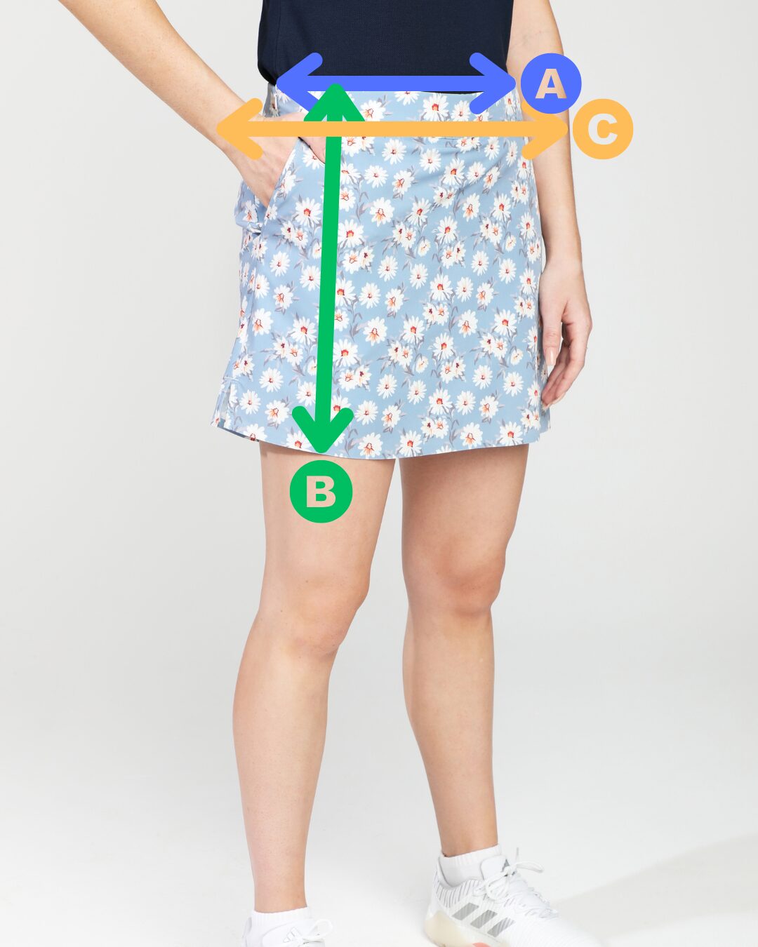 SKORT SIZE CHART