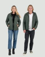 Wild Forest Green Unisex & Packable Puffer