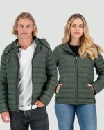 Wild Forest Green Unisex & Packable Puffer