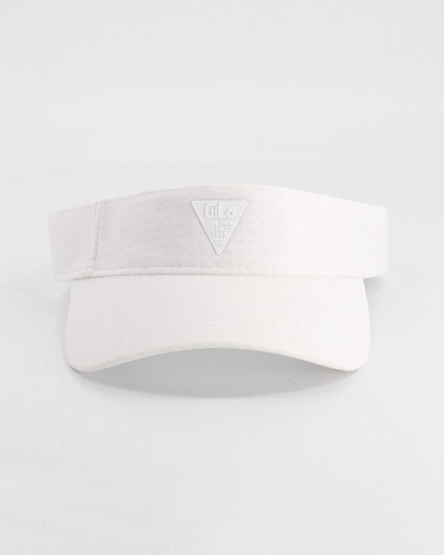 White performance visor