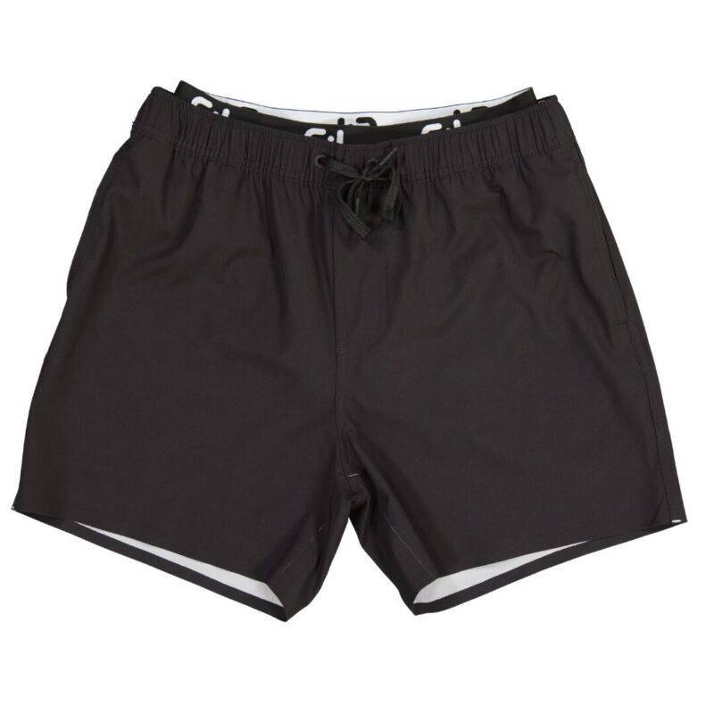 GiLo Lifestyle Black Hybrid Lifestyle shorts for men