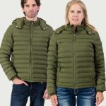 NEW Uni-Sex Packable Puffer Jacket - African Safari Green