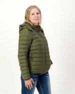 NEW Uni-Sex Packable Puffer Jacket - African Safari Green - Image 5