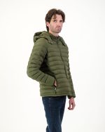 NEW Uni-Sex Packable Puffer Jacket - African Safari Green - Image 4