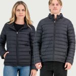 NEW Uni-Sex Packable Puffer Jacket - Anthracite Black
